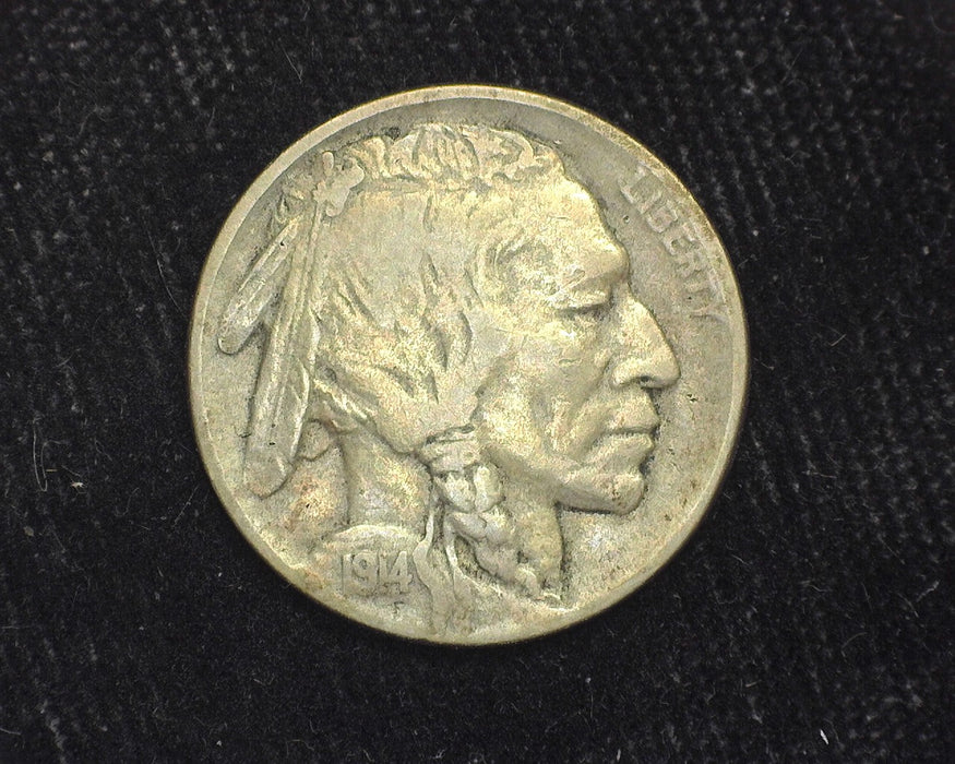 1914 D Buffalo Nickel VF/XF - US Coin