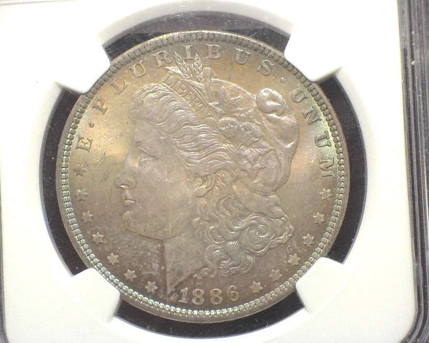 1886 Morgan Silver Dollar NGC MS-65 - US Coin