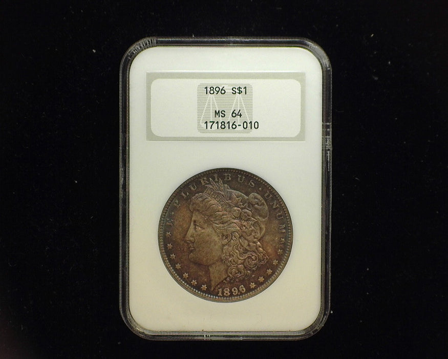 1896 Morgan Silver Dollar NGC MS-64 - US Coin