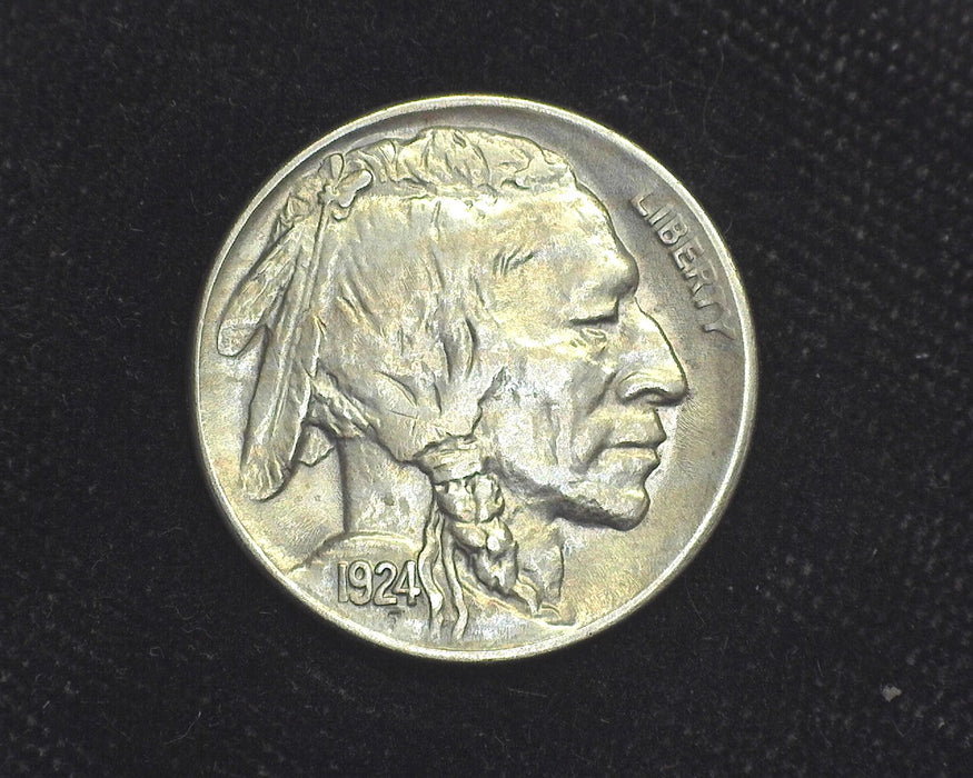 1924 Buffalo Nickel AU-50 - US Coin