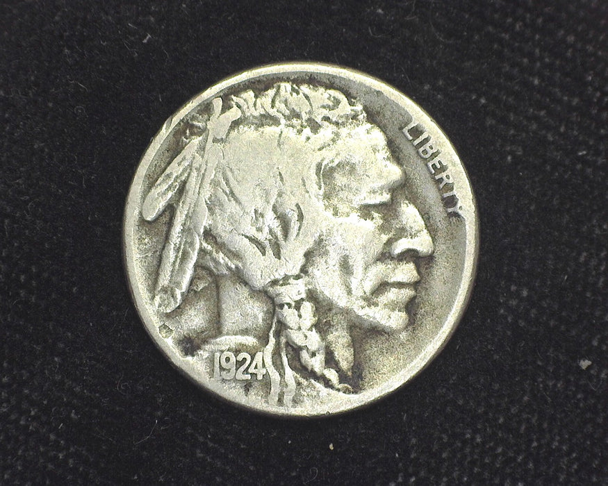 1924 S Buffalo Nickel F - US Coin