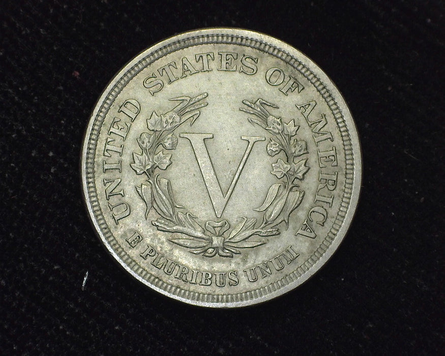 1883 Liberty Head Nickel AU No Cents - US Coin