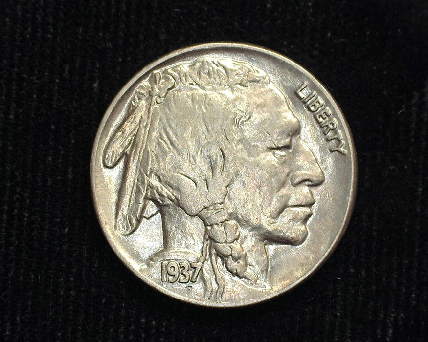 1937 Buffalo Nickel Choice BU - US Coin