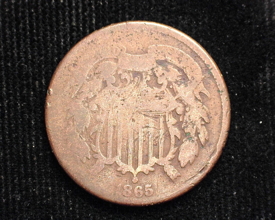 1865 Two Cent Piece Filler - US Coin