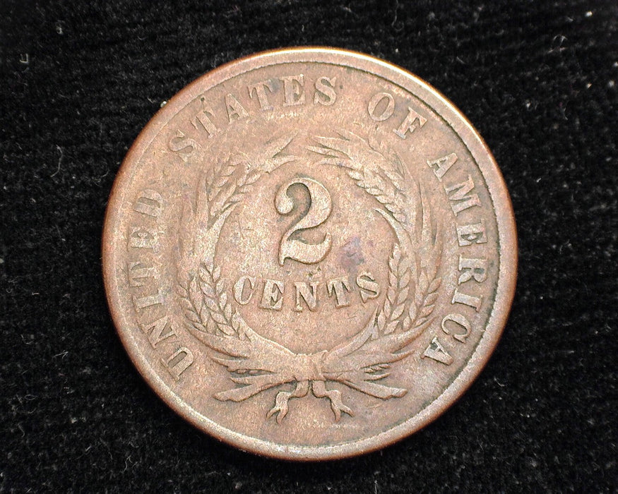 1867 Two Cent Piece G - US Coin