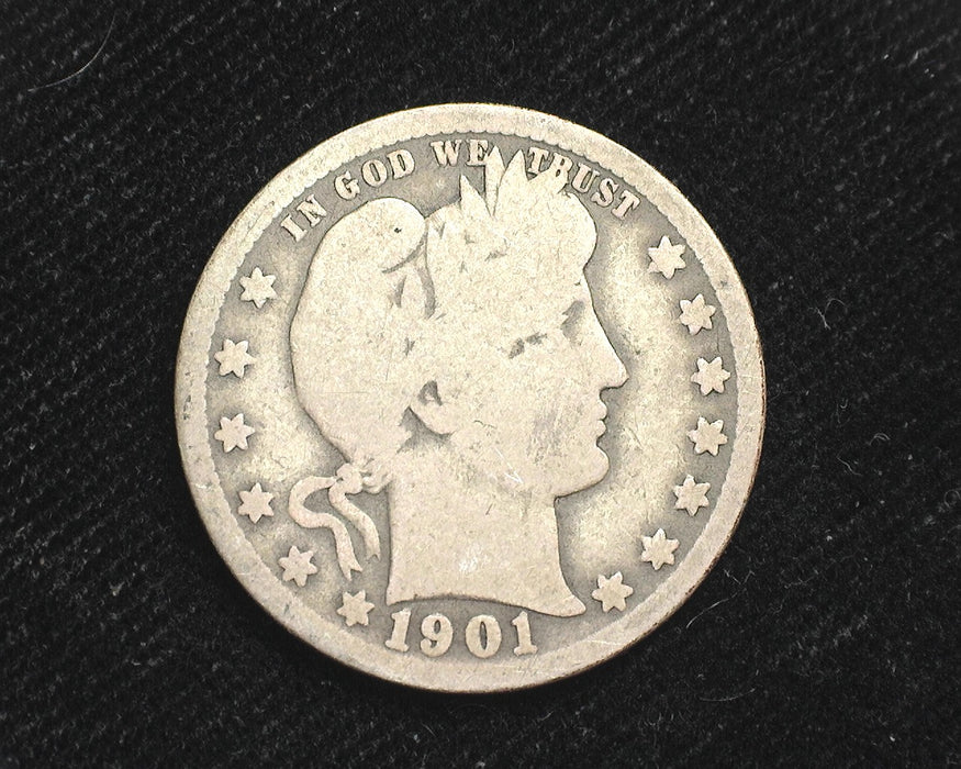 1901 O Barber Quarter G - US Coin