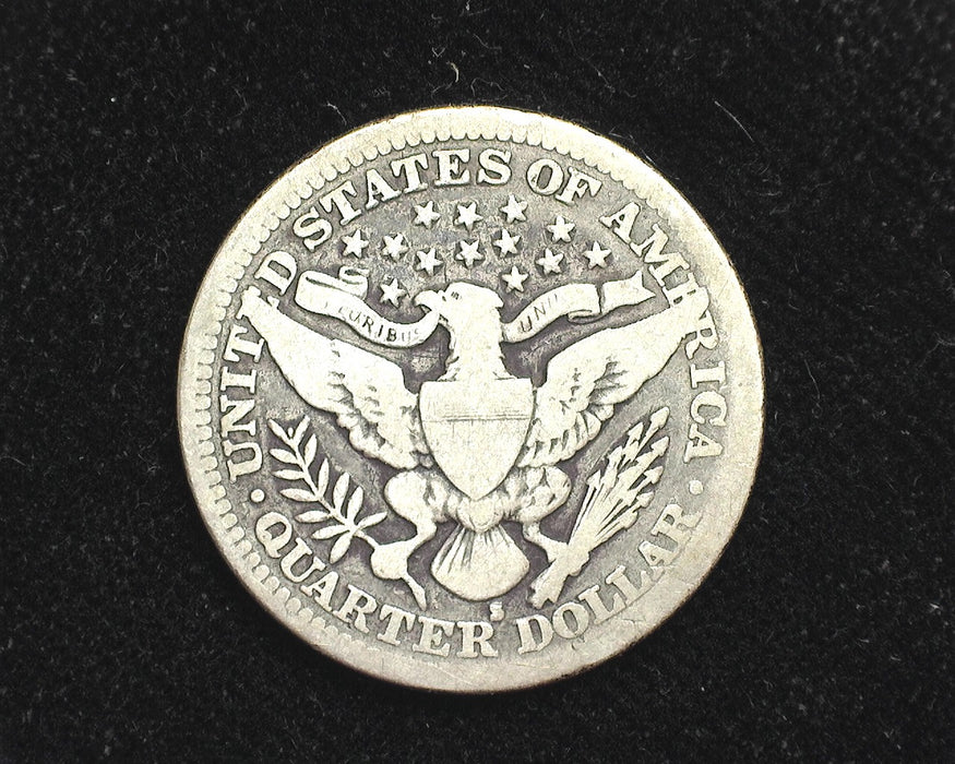 1914 S Barber Quarter G/VG - US Coin