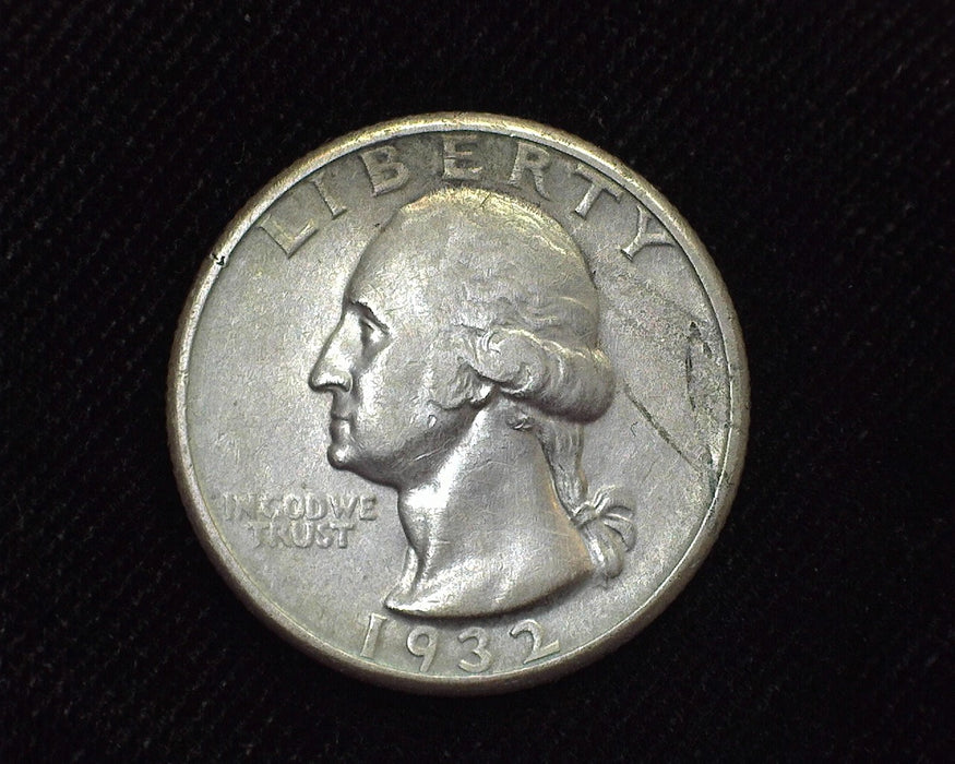 1932 D Washington Quarter F - US Coin