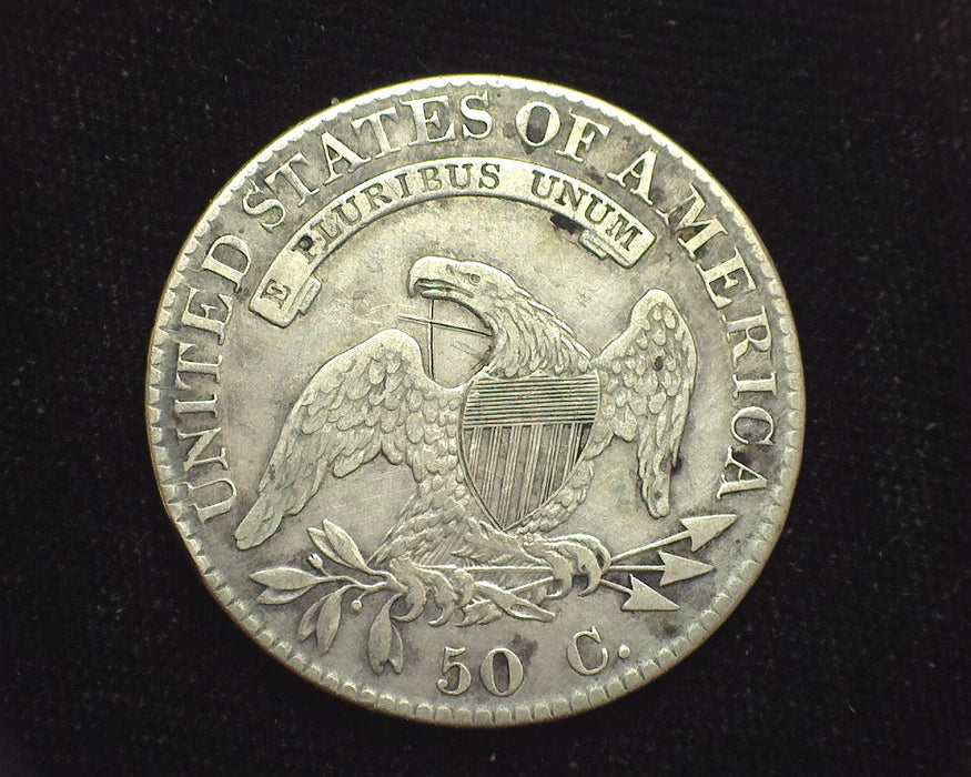 1822 Capped Bust Half Dollar X on back. VF/XF - US Coin