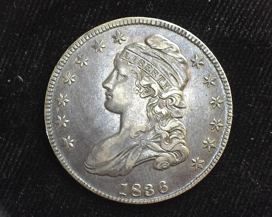 1836 Capped Bust Half Dollar VF+ - US Coin