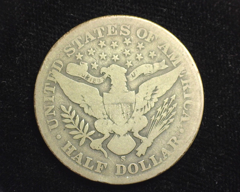 1901 S Barber Half Dollar VG - US Coin