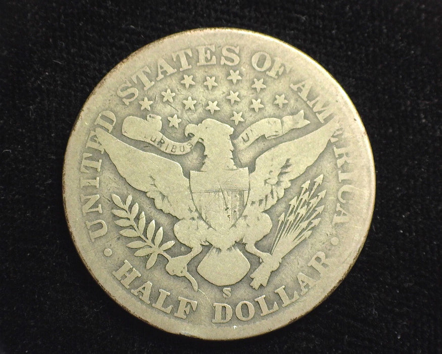 1901 S Barber Half Dollar VG - US Coin