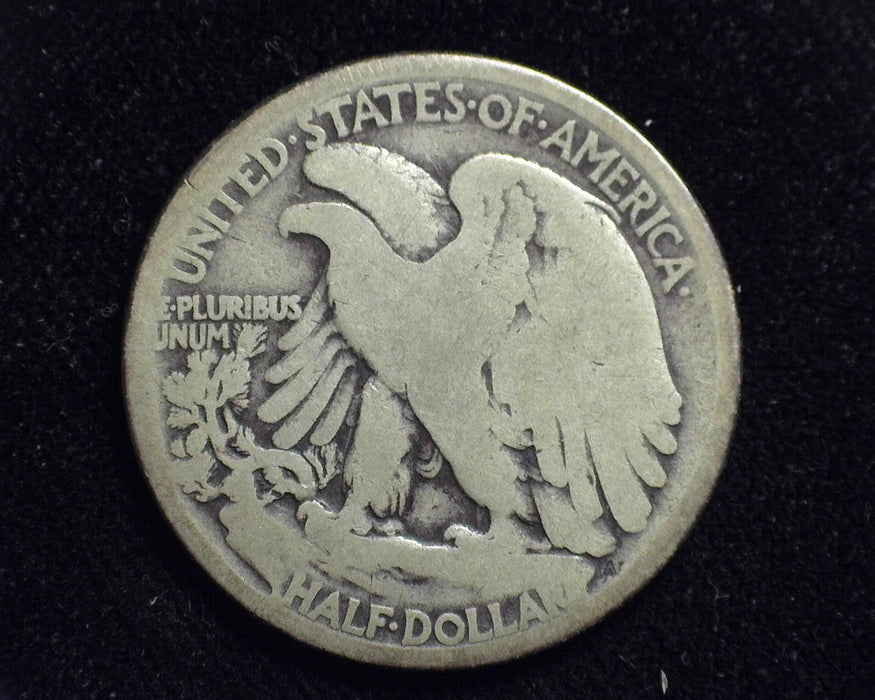 1917 D Obv Liberty Walking Half Dollar G - US Coin