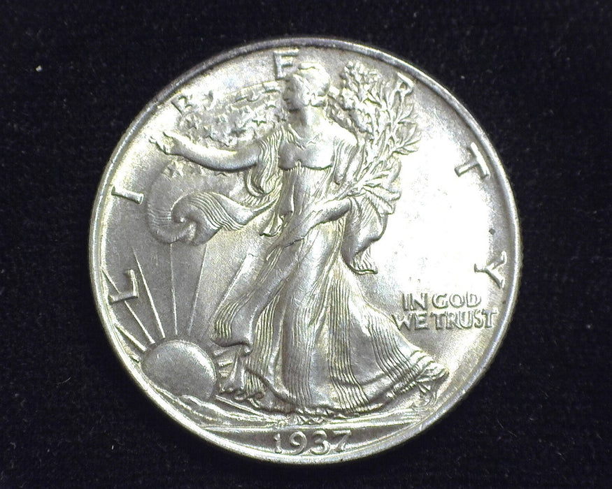 1937 Liberty Walking Half Dollar Choice. BU - US Coin