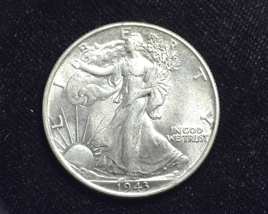 1943 Liberty Walking Half Dollar AU - US Coin
