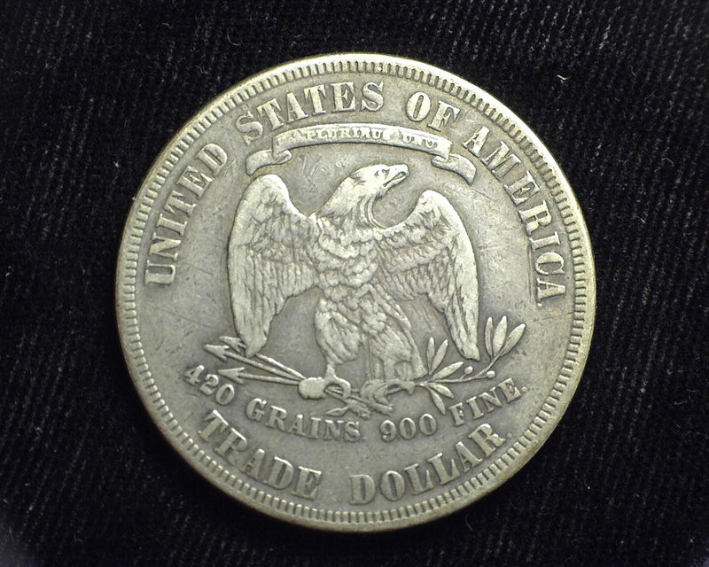 1877 Trade Dollar VF - US Coin