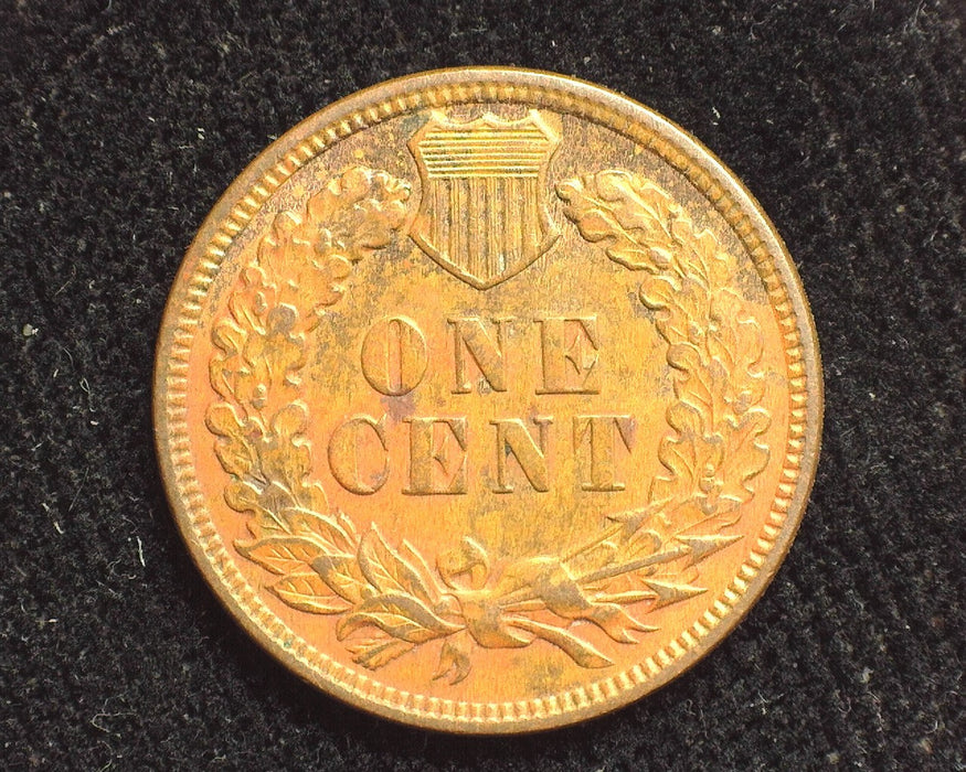 1909 Indian Head Penny/Cent AU - US Coin