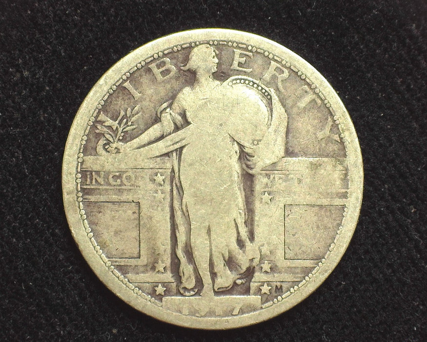 1917 Type 1 Standing Liberty Quarter G - US Coin