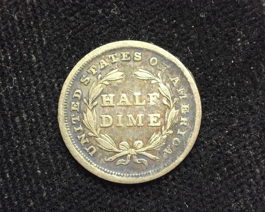 1838 Liberty Seated Half Dime F - US Coin