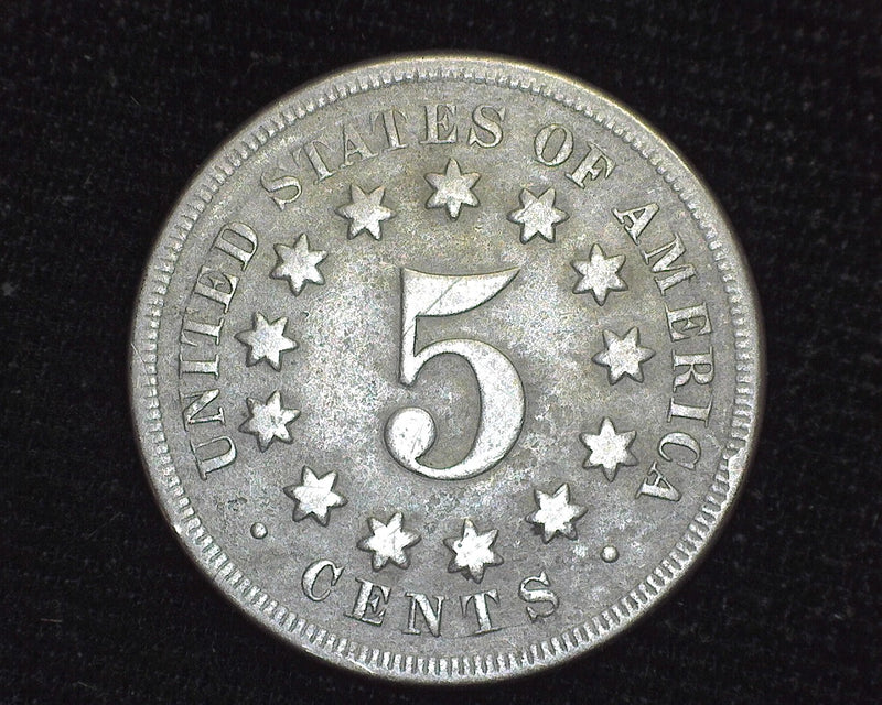 1869 Shield Nickel F - US Coin