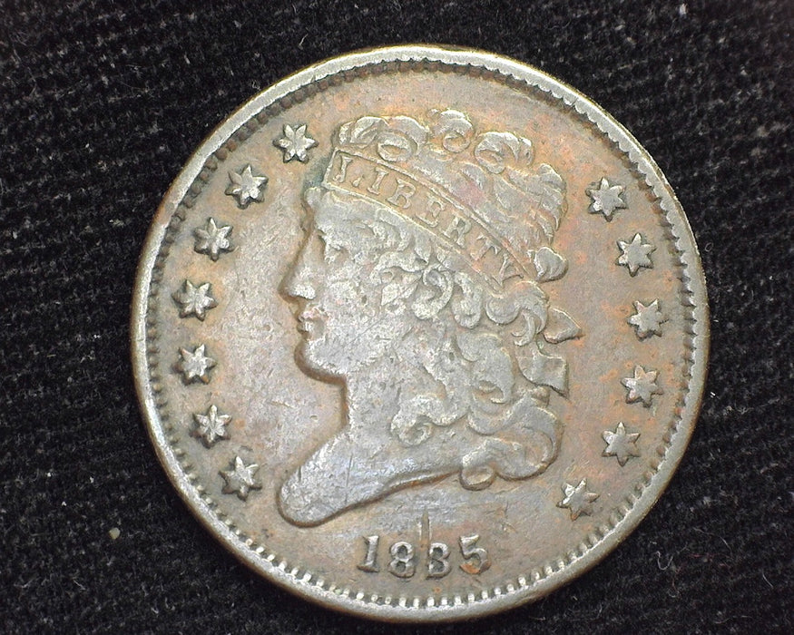 1835 Classic Head Half Cent VF/XF - US Coin