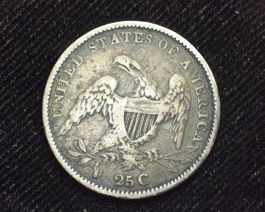 1834 Capped Bust Quarter F - US Coin