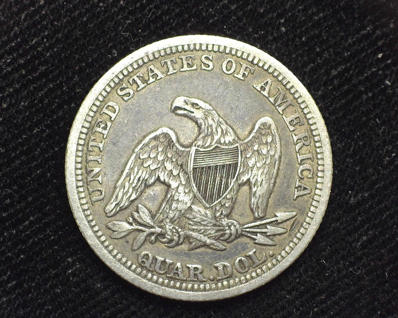 1856 Liberty Seated Quarter VF - US Coin