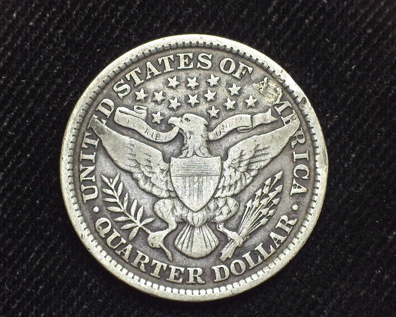 1892 Barber Quarter F - US Coin