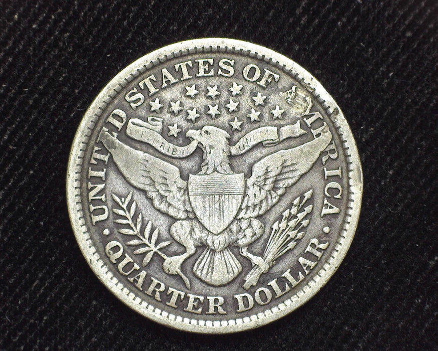 1892 Barber Quarter F - US Coin