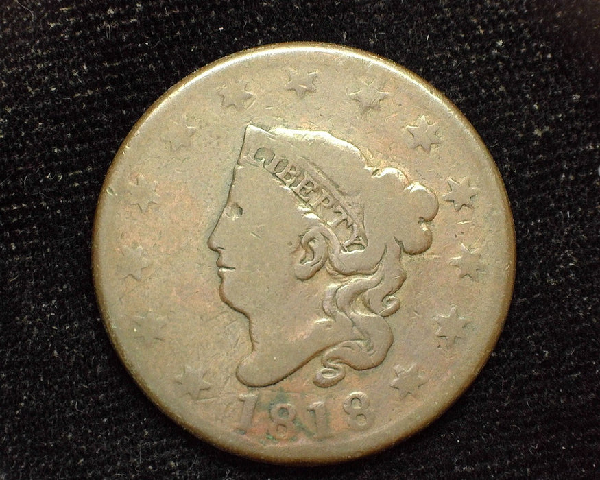1818 Large Cent Classic G Penny/Cent - US Coin