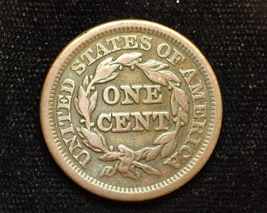 1847 Large Cent Classic F Penny/Cent - US Coin