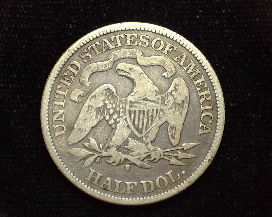 1877 S Liberty Seated Half Dollar VG - US Coin