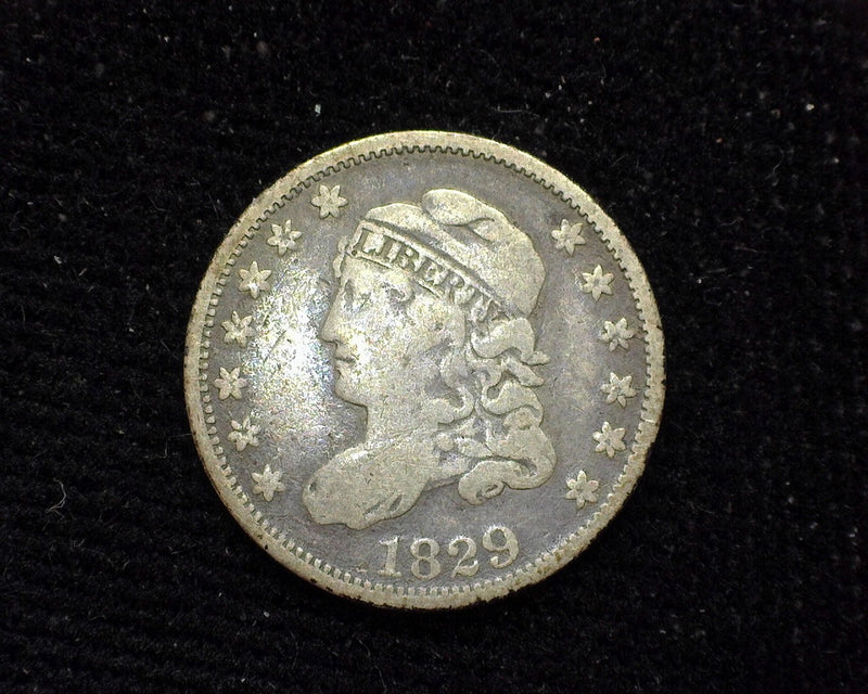 1829 Capped Bust Half Dime VG - US Coin