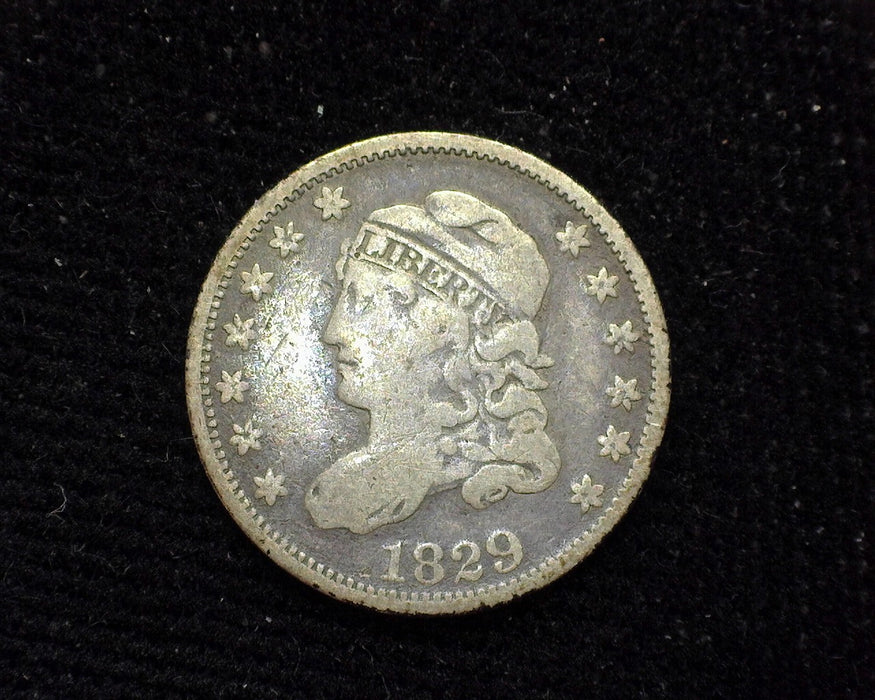 1829 Capped Bust Half Dime VG - US Coin