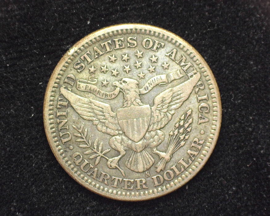 1915 S Barber Quarter VF - US Coin