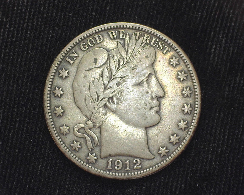 1912 D Barber Half Dollar F - US Coin
