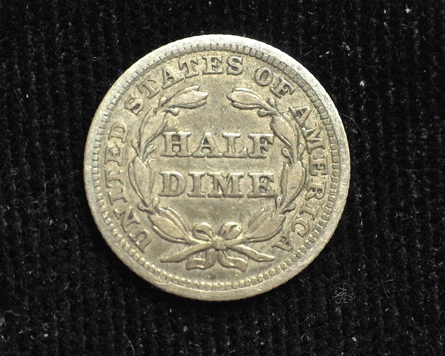 1853 Arrows Liberty Seated Half Dime F/VF - US Coin