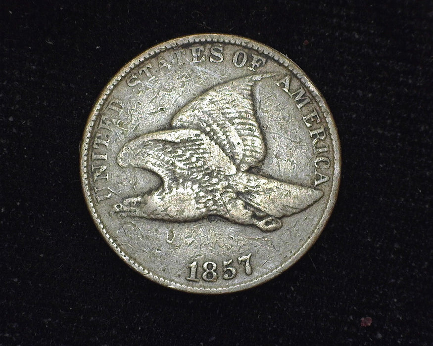 1857 Flying Eagle Penny/Cent F/VF - US Coin