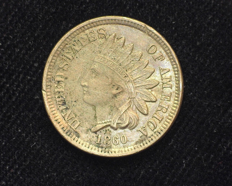 1860 Indian Head Penny/Cent XF - US Coin