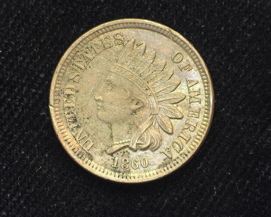 1860 Indian Head Penny/Cent XF - US Coin