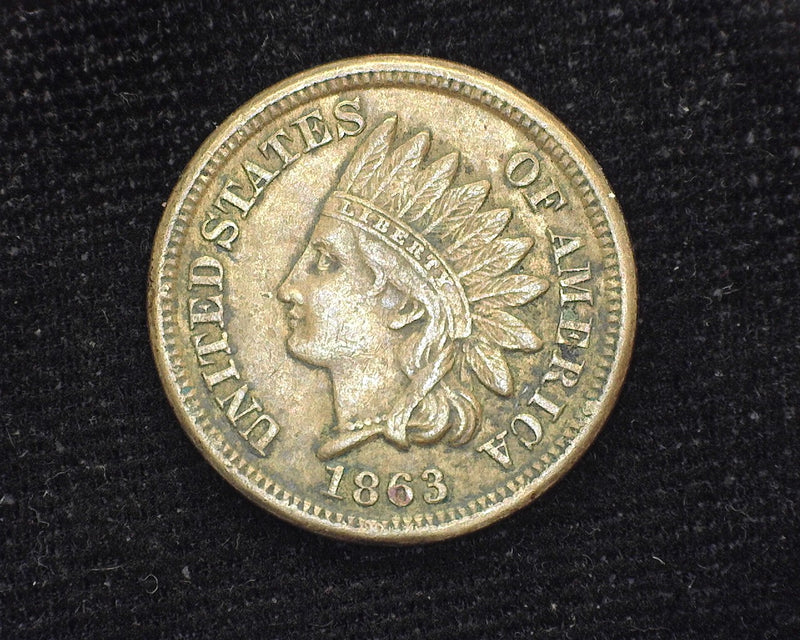 1863 Indian Head Penny/Cent XF - US Coin