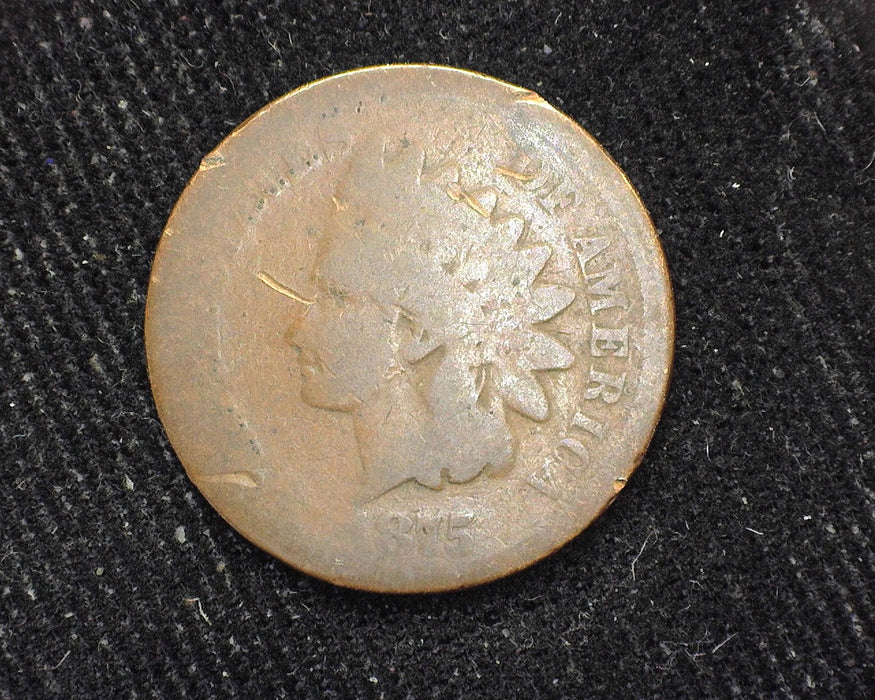 1875 Indian Head Penny/Cent AG - US Coin