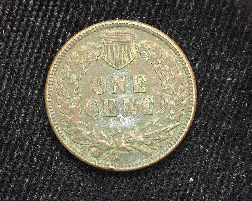 1884 Indian Head Penny/Cent Corrosion XF - US Coin
