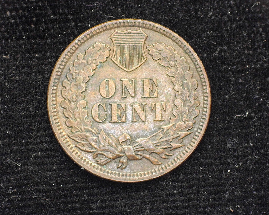 1886 Var 1 Indian Head Penny/Cent AU - US Coin