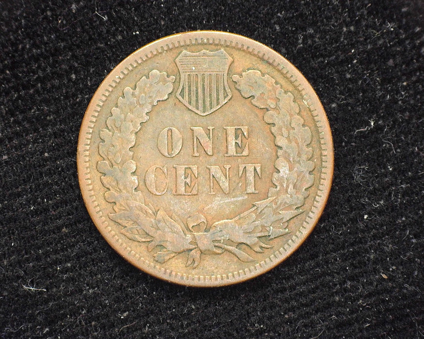 1886 Ty 1 Indian Head Penny/Cent F - US Coin
