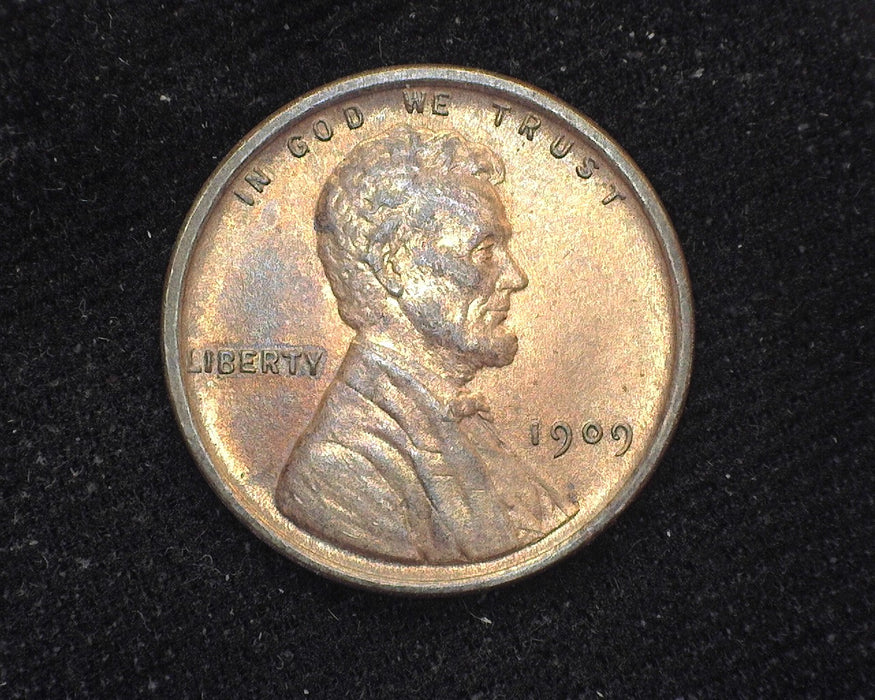 1909 VDB Lincoln Wheat Cent Slight spotting. BU - US Coin