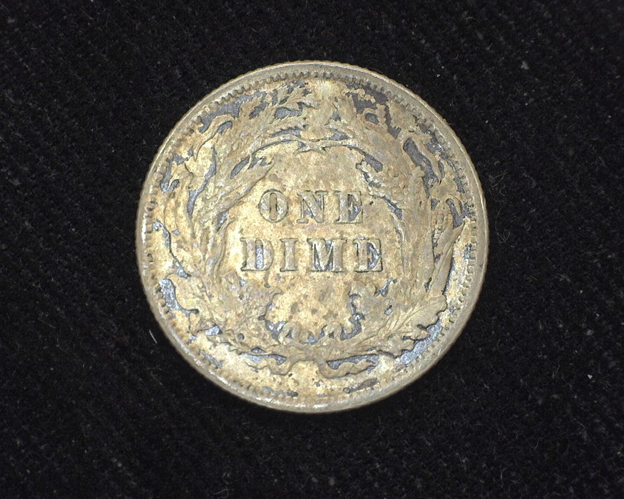 1886 Liberty Seated Dime VF - US Coin