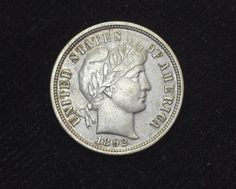 1892 Barber Dime XF - US Coin