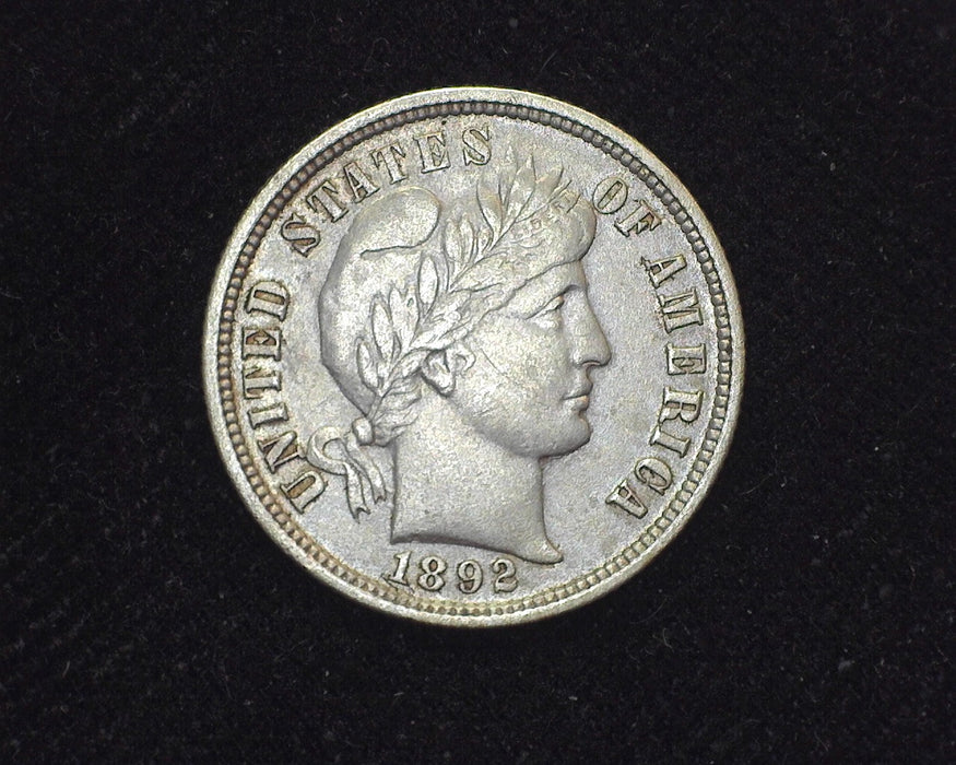 1892 Barber Dime XF - US Coin
