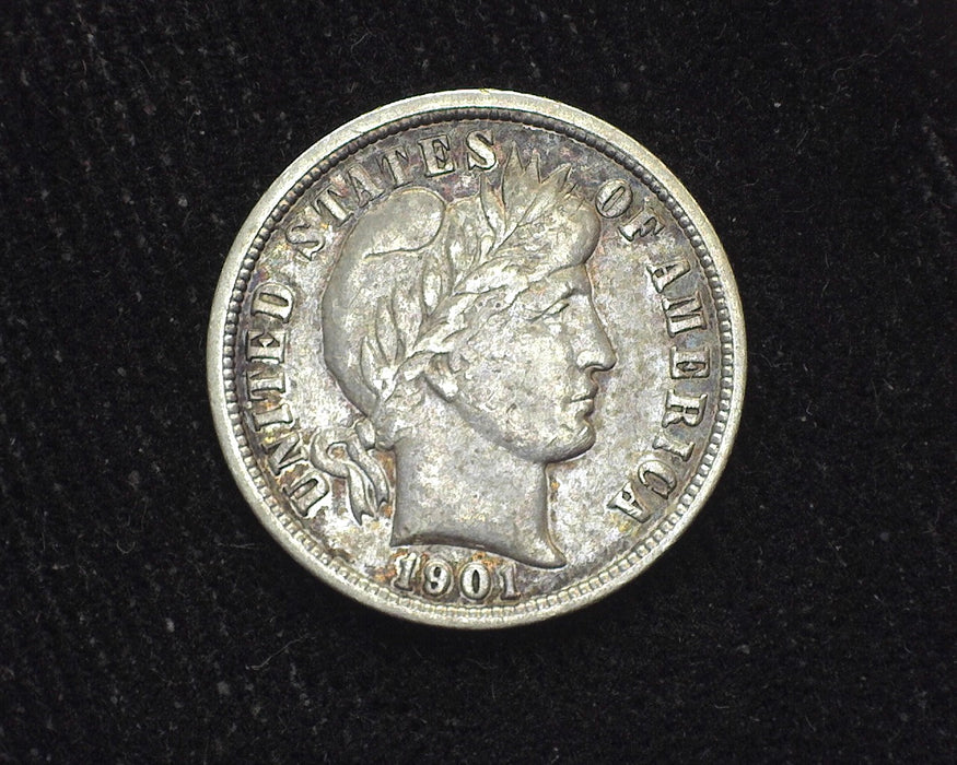 1901 O Barber Dime XF -40 - US Coin